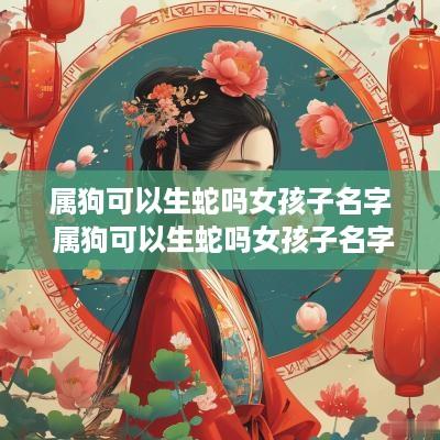 属狗可以生蛇吗女孩子名字 属狗可以生蛇吗女孩子名字叫什么