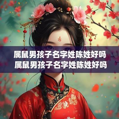 属鼠男孩子名字姓陈姓好吗 属鼠男孩子名字姓陈姓好吗怎么取