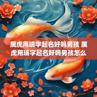 属虎用瑞字起名好吗男孩 属虎用瑞字起名好吗男孩怎么取