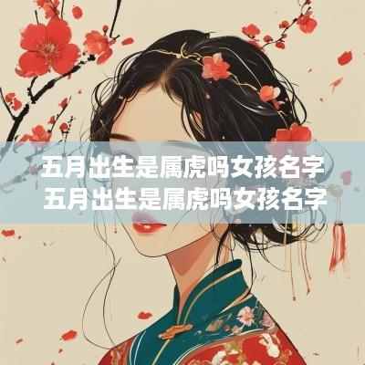五月出生是属虎吗女孩名字 五月出生是属虎吗女孩名字怎么取