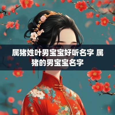 属猪姓叶男宝宝好听名字 属猪的男宝宝名字