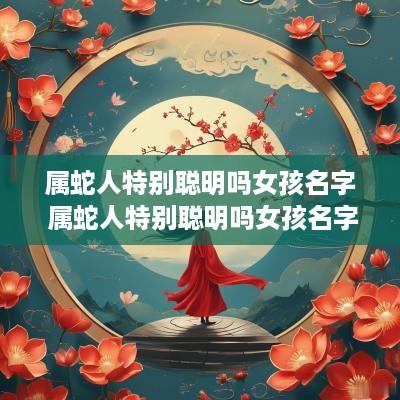 属蛇人特别聪明吗女孩名字 属蛇人特别聪明吗女孩名字大全