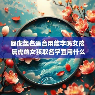 属虎起名适合用歆字吗女孩 属虎的女孩取名字宜用什么字