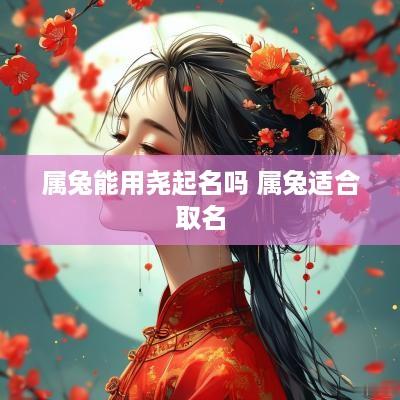 属兔能用尧起名吗 属兔适合取名