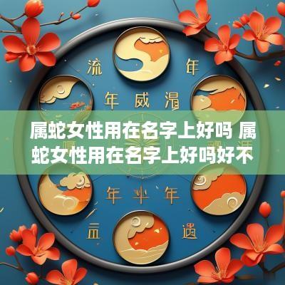 属蛇女性用在名字上好吗 属蛇女性用在名字上好吗好不好