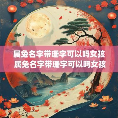 属兔名字带珊字可以吗女孩 属兔名字带珊字可以吗女孩子
