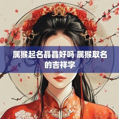 属猴起名晶晶好吗 属猴取名的吉祥字