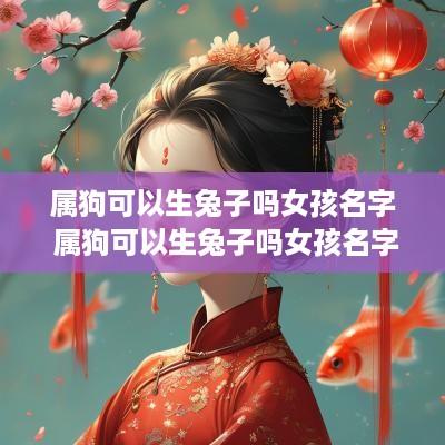 属狗可以生兔子吗女孩名字 属狗可以生兔子吗女孩名字叫什么