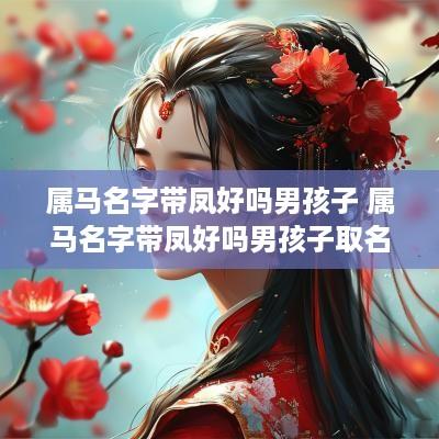 属马名字带凤好吗男孩子 属马名字带凤好吗男孩子取名
