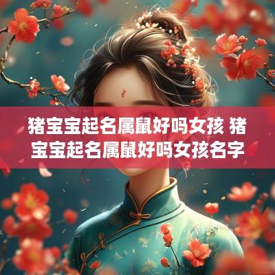 猪宝宝起名属鼠好吗女孩 猪宝宝起名属鼠好吗女孩名字