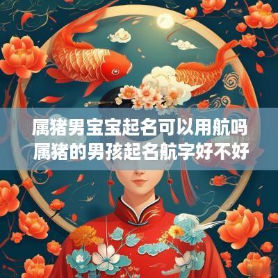 属猪男宝宝起名可以用航吗 属猪的男孩起名航字好不好