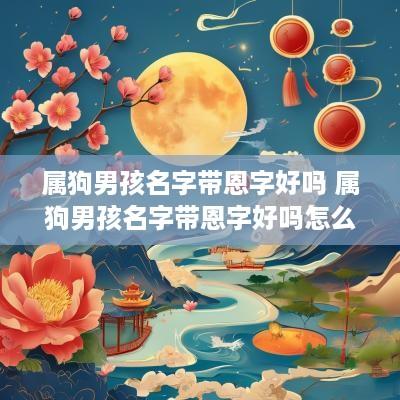 属狗男孩名字带恩字好吗 属狗男孩名字带恩字好吗怎么取