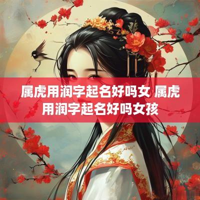 属虎用润字起名好吗女 属虎用润字起名好吗女孩