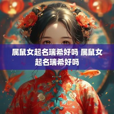 属鼠女起名瑞希好吗 属鼠女起名瑞希好吗
