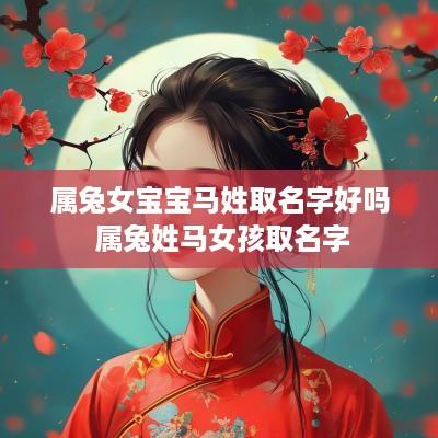 属兔女宝宝马姓取名字好吗 属兔姓马女孩取名字