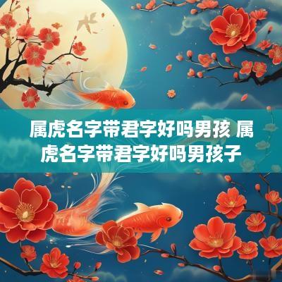 属虎名字带君字好吗男孩 属虎名字带君字好吗男孩子