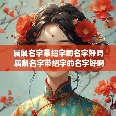 属鼠名字带绍字的名字好吗 属鼠名字带绍字的名字好吗男孩