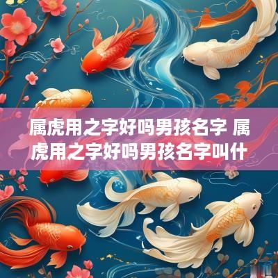属虎用之字好吗男孩名字 属虎用之字好吗男孩名字叫什么