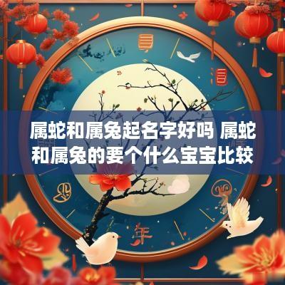 属蛇和属兔起名字好吗 属蛇和属兔的要个什么宝宝比较好
