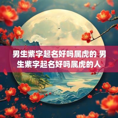 男生紫字起名好吗属虎的 男生紫字起名好吗属虎的人