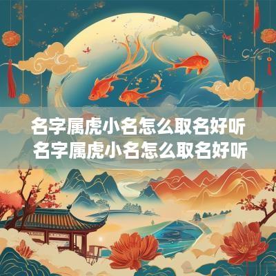 名字属虎小名怎么取名好听 名字属虎小名怎么取名好听男孩