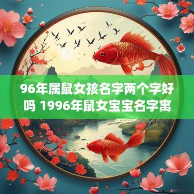 96年属鼠女孩名字两个字好吗 1996年鼠女宝宝名字寓意好