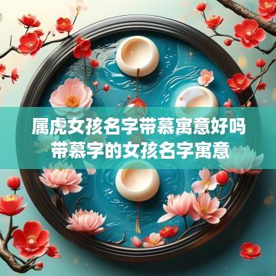 属虎女孩名字带慕寓意好吗 带慕字的女孩名字寓意