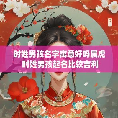 时姓男孩名字寓意好吗属虎 时姓男孩起名比较吉利