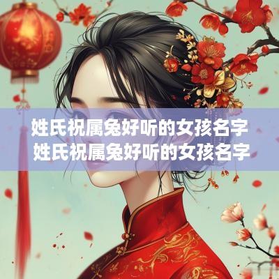 姓氏祝属兔好听的女孩名字 姓氏祝属兔好听的女孩名字大全