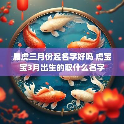 属虎三月份起名字好吗 虎宝宝3月出生的取什么名字