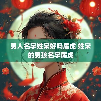 男人名字姓宋好吗属虎 姓宋的男孩名字属虎