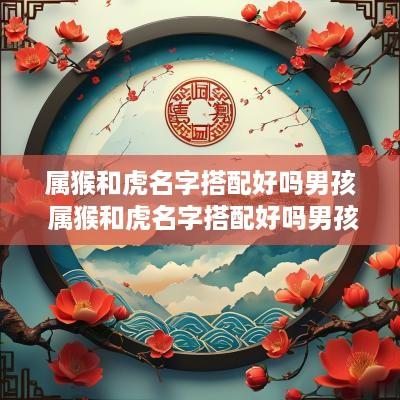 属猴和虎名字搭配好吗男孩 属猴和虎名字搭配好吗男孩子