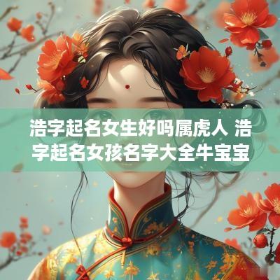 浩字起名女生好吗属虎人 浩字起名女孩名字大全牛宝宝