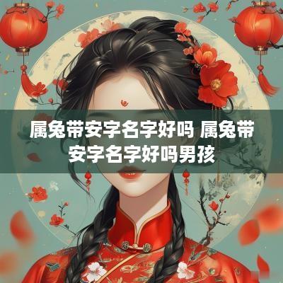 属兔带安字名字好吗 属兔带安字名字好吗男孩