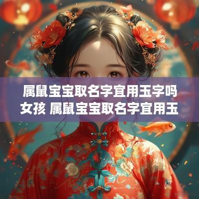 属鼠宝宝取名字宜用玉字吗女孩 属鼠宝宝取名字宜用玉字吗女孩子