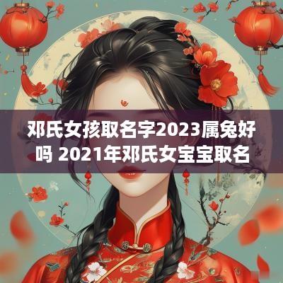 邓氏女孩取名字2025属兔好吗 2025年邓氏女宝宝取名