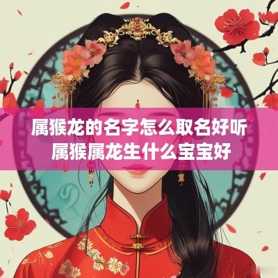 属猴龙的名字怎么取名好听 属猴属龙生什么宝宝好