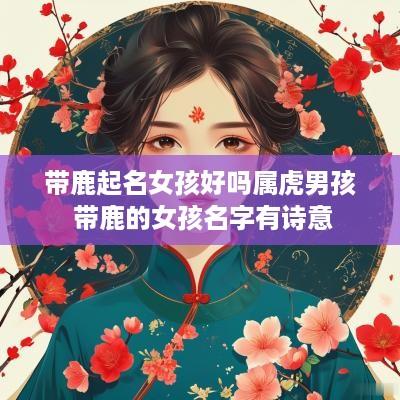 带鹿起名女孩好吗属虎男孩 带鹿的女孩名字有诗意