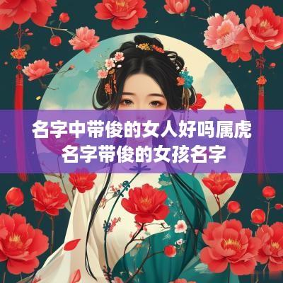 名字中带俊的女人好吗属虎 名字带俊的女孩名字