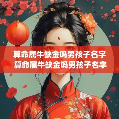 算命属牛缺金吗男孩子名字 算命属牛缺金吗男孩子名字怎么取
