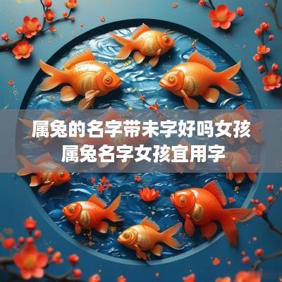 属兔的名字带未字好吗女孩 属兔名字女孩宜用字