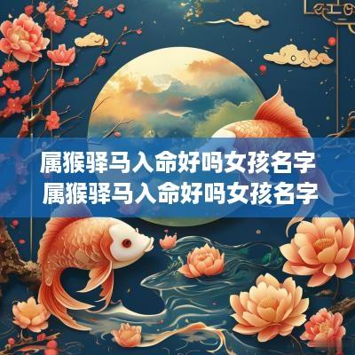 属猴驿马入命好吗女孩名字 属猴驿马入命好吗女孩名字怎么取