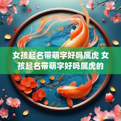 女孩起名带萌字好吗属虎 女孩起名带萌字好吗属虎的