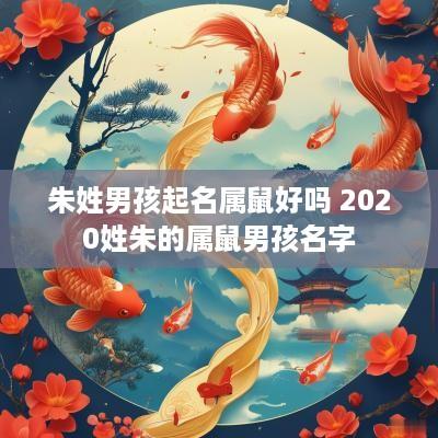 朱姓男孩起名属鼠好吗 2025姓朱的属鼠男孩名字