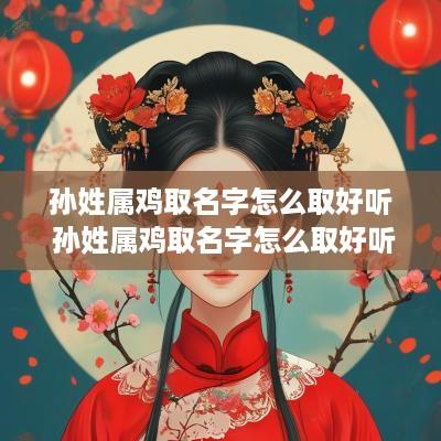 孙姓属鸡取名字怎么取好听 孙姓属鸡取名字怎么取好听女孩
