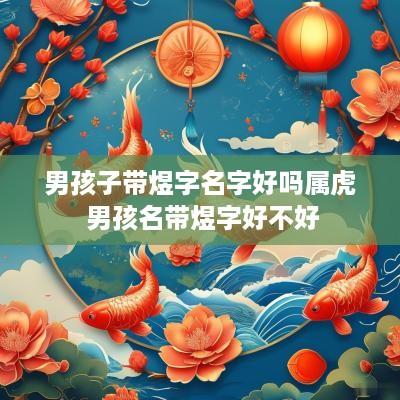 男孩子带煜字名字好吗属虎 男孩名带煜字好不好