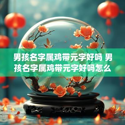 男孩名字属鸡带元字好吗 男孩名字属鸡带元字好吗怎么取