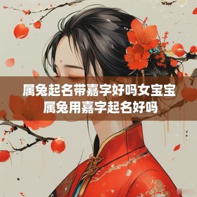 属兔起名带嘉字好吗女宝宝 属兔用嘉字起名好吗