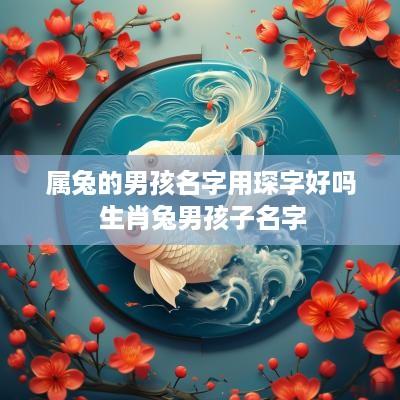 属兔的男孩名字用琛字好吗 生肖兔男孩子名字