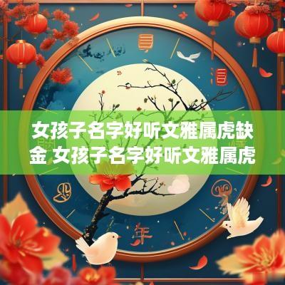 女孩子名字好听文雅属虎缺金 女孩子名字好听文雅属虎缺金怎么取名